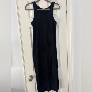Elegant Black Sleeveless Dress